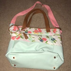 Baby girl floral Diaper bag